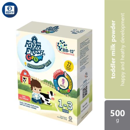 Farm Fresh Grow Powder 1-3 Years 500g | Happy and Heathy Development