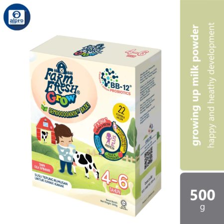 Farm Fresh Grow Powder 4-6 Years 500g | Happy and Heathy Development