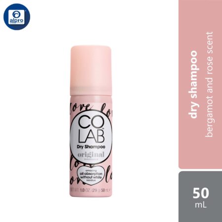 COLAB Dry Shampoo Original 50mL | Bergamot and Rose Scent