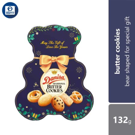Danisa Butter Cookies Bear 132g | Bear Shaped for Special Gift