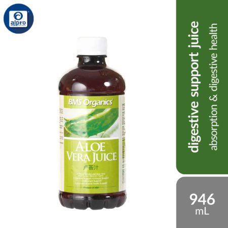 BMS Organics Aloe Vera Juice 946mL | Better Absorption & Digestive Health