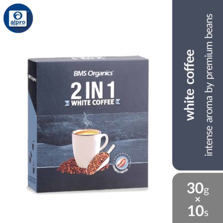 BMS Organics 2-In-1 Coffee Sachet 30g×10s | Intense Aroma By Premium Beans