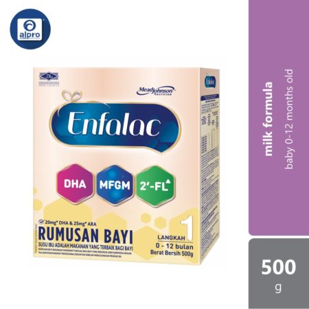 Enfalac Step 1 500g (New) | Baby 0-12 Months Old