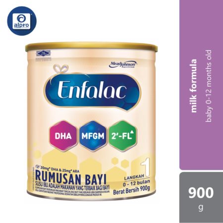 Enfalac Step 1 900g (New) | Baby 0-12 Months Old