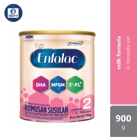 Enfalac Step 2 900g (New) | 6-18 months old