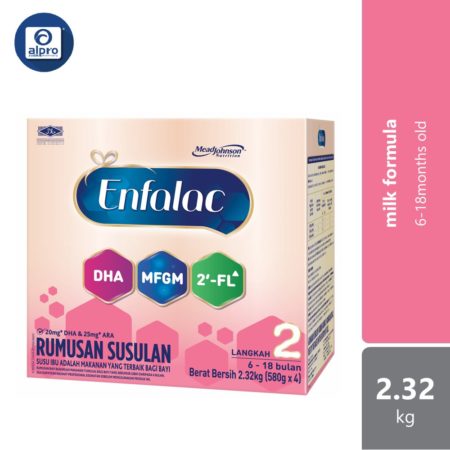 Enfalac Step 2 2.32kg (New) | 6-18 months old