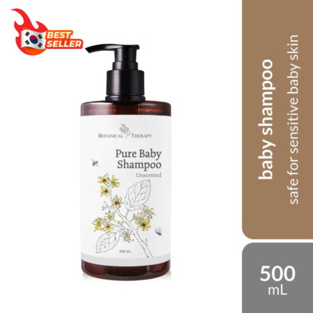 Botanical Therapy Baby Shampoo Unscented 500mL | Safe for Sensitive Baby Skin