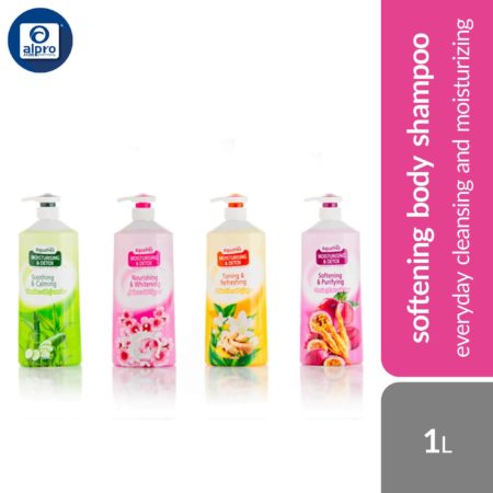 Aquafrez Body Shampoo (Passion Fruit/ White Tea/ Bamboo/ Sakura) 1L | Everyday Cleansing and Moisturizing