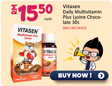 https://www.alpropharmacy.com/oneclick/product/vitasen-daily-multivitamin-plus-lysine-chocolate-orange-30s-improve-appetite/