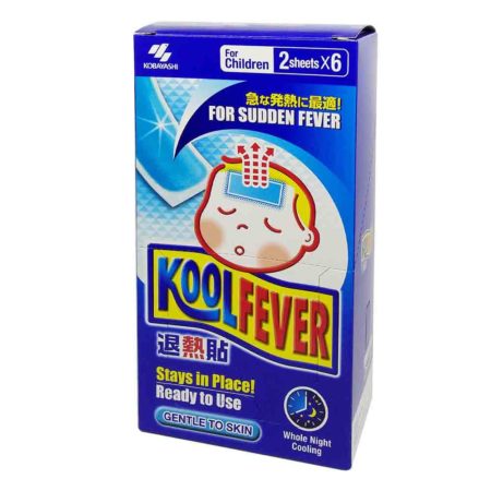 Koolfever Children 6x2s | Reduce Fever Temperature