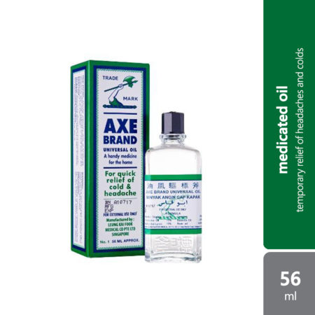 Minyak Angin Cap Kapak No.1 56ml | Provides Temporary Headache Relief