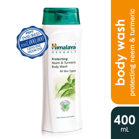 Himalaya Neem & Tumeric Body Wash 400ml | Gentle and Effective (Delivery starts: 19/05/2025)