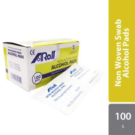 Aross Alcohol Pads 100s | Reduce Potentially Infectious Germs