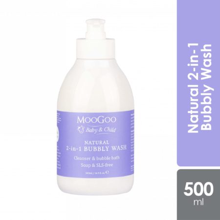 Moogoo Mini Bubbly Wash 500ml | Smooth and Moisturized