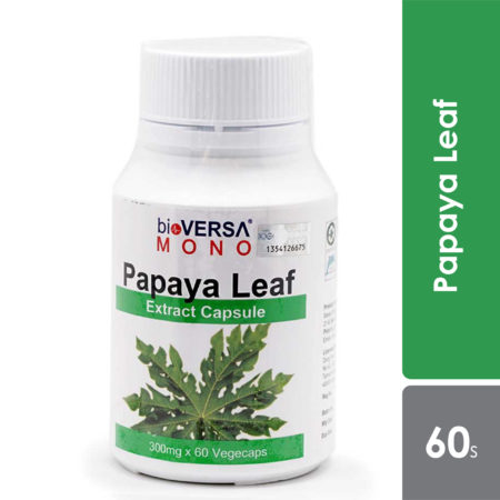 Bioversa Mono Papaya Leaf 60s | Increase Blood Platelet Count