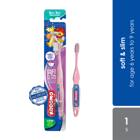 Kodomo Soft & Slim Toothbrush (Mixed Dentition) | Suitable for Kids 6Years - 9Years