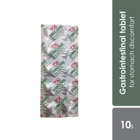 Simcone 80mg 50x10s | Relieve Extra Gas Symptom