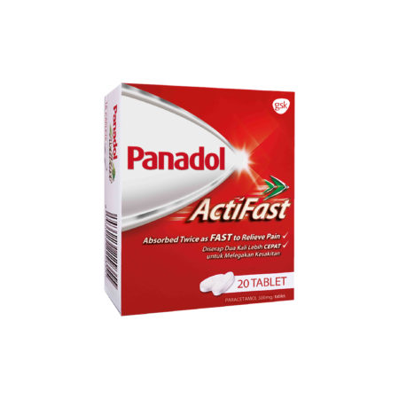Panadol Actifast 20s | Fast Pain Reliever