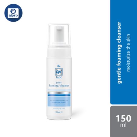 Ego Qv Face Gentle Foaming Cleanser 150ml | Moisturize The Skin