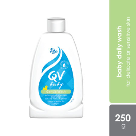 Ego QV Baby Gentle Wash 250g | Suitable for Hair & Body