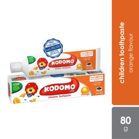 Kodomo Toothpaste Orange 80g | Repair Early Caries in 14 Days