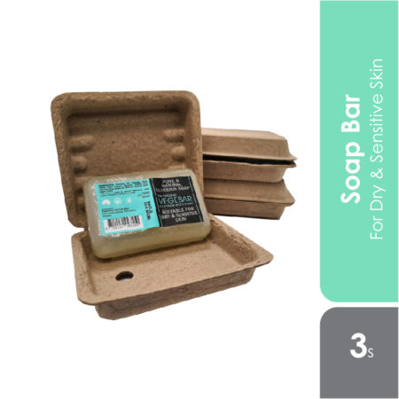 The Original Vegebar 100g 3s With Paper Pulp Box