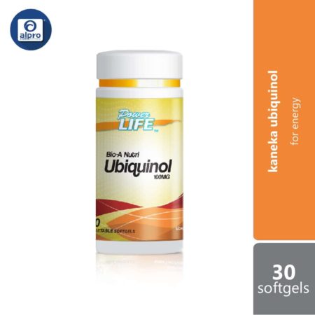 Powerlife Bio-A Nutri Ubiquinol 100mg 30s | Energy for Healthy Body