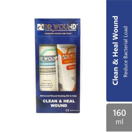 Dr Wound Pack (Nano Silver Spray 100ml+bioheal Gel 60ml)