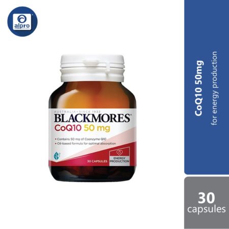 Blackmores CoQ10 50mg 30s | Enhance Energy Production