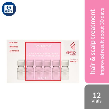 Foltene Pharma Hair & Scalp Treatment Women 8.3mL×12s | Improved Result About 30 Days