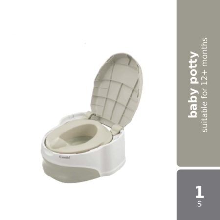 Combi Baby Label Step Up Potty (Grey) #118472