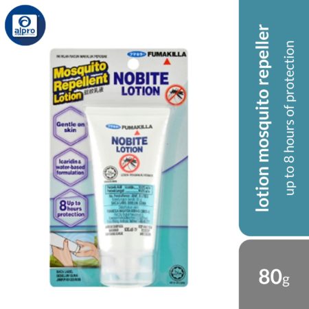 Fumakilla Nobite Lotion 80g (New Blister) | Repel Mosquitoes For 8 Hours