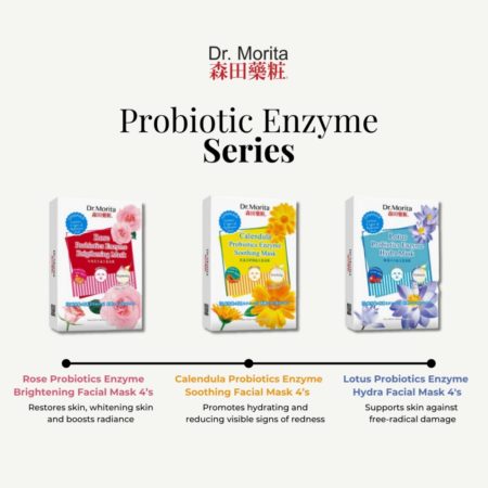 Dr.Morita Probiotic Enzyme Hydra Facial Mask Series | 4s, Variants Type