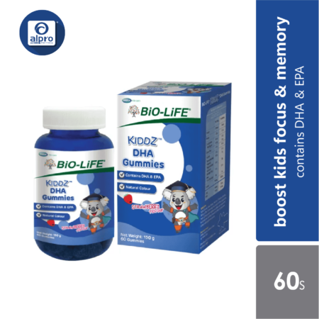 Bio-life Kiddz Dha Gummies 60s | Supports Kids Brain & Cognitive Development