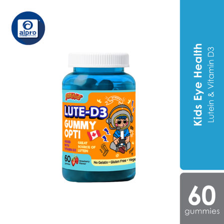 Gummykids Lute-D3 Gummy Opti 60s | Strengthens Immune System
