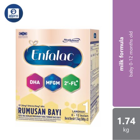 Enfalac Step 1 1.74kg (New) | Baby 0-12 Months Old