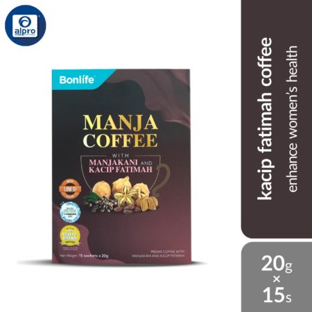 Bonlife Manja Coffee with Manjakani and Kacip Fatimah 20g×15s | Enhance Women’s Health