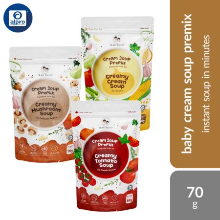 Double Happiness Baby Creamy Soup Premix 70g | Instant Soup In Minutes