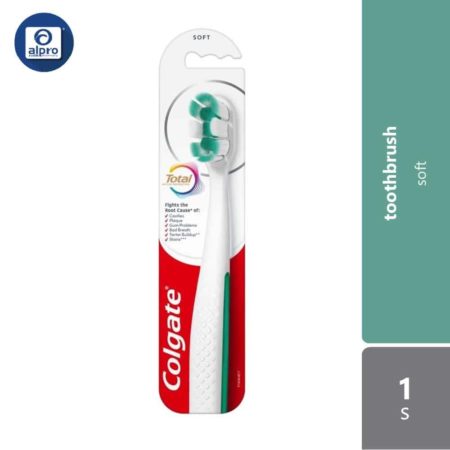 Colgate Total Foaming Clean Toothbrush Soft 1s| Provides Effective Cleaning