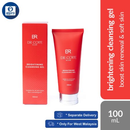 Dr Cove Reluire Brightening Cleansing Gel 100mL | Boost Skin Renewal & Soft Skin