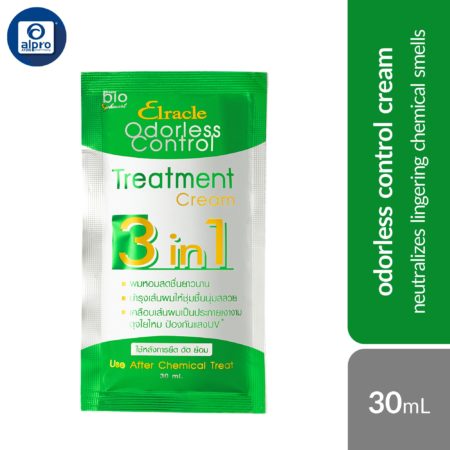 Green Bio Elracle Odorless Control 3-in-1 Treatment Cream 30mL | Neutralizes Lingering Chemical Smells