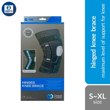 Grace Care Hinged Knee Brace KP420 (Size S/ M/ L/ XL) | Maximum Level Of Support For Knee