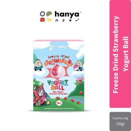 Hanya Freeze-Dried Yogurt Ball 6g x5s | Strawberry/Mango/Blueberry