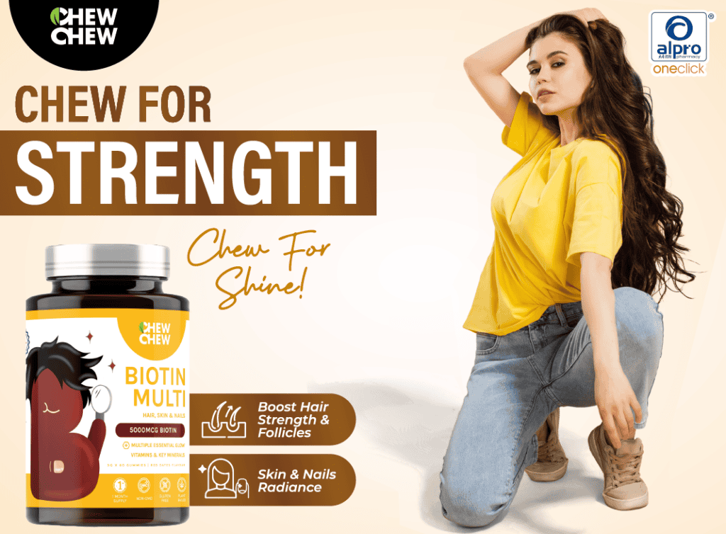 Bundle: Hair Loss Set (Olivia Hair Tonic 100ml + Chew Chew Biotin 60s)