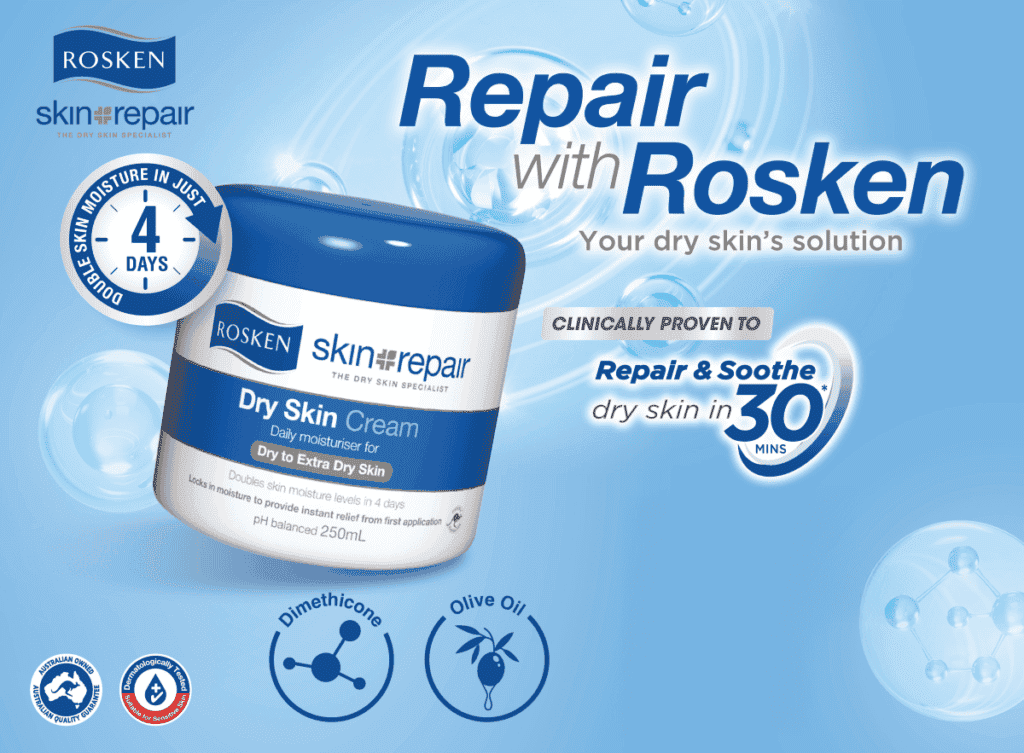 Rosken Dry Skin Cream 2s x 500ml | Provides Long Term Protection