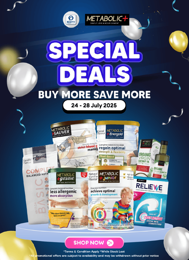 Metabolic+ - Anniversary Sales July 2025 - Brand Promotion Lifestyle