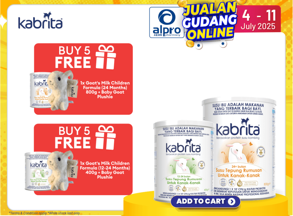 Kabrita Baby Goat's Milk Infant Formula Step 1 (0-12 Months) 400g | Goat’s Milk Protein Based Formula