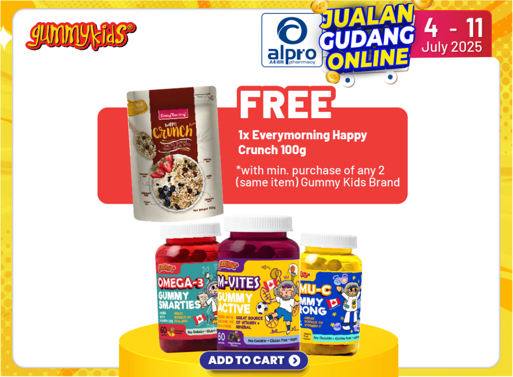 (New) Gummykids Omega-3 Gummy Smarties 60S