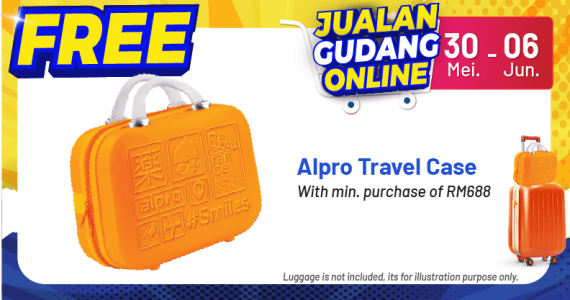 Alpro Travel Case - Jualan Gudang Online May 2025 - General Mechanism Buyer Guide