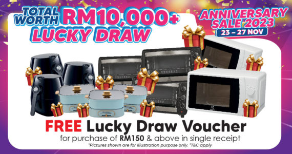 Anniversary Sales November 2023 - General Mechanism Buyer Guide_RM10000 lucky draw